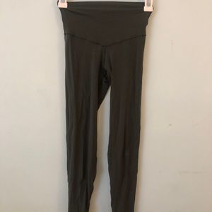 aerie olive green chill leggings